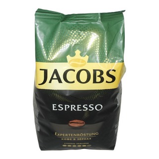 Кофе Якобс Эспрессо в зернах пакет 1000г